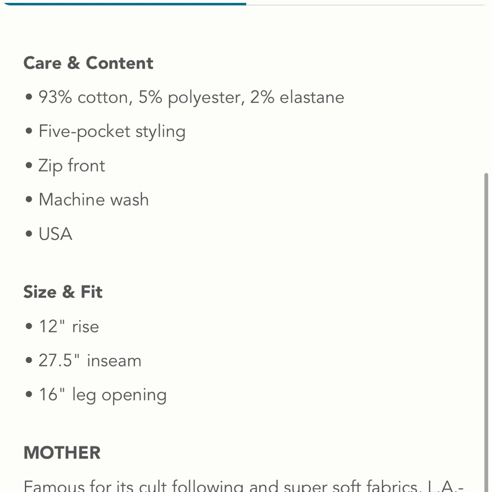 MOTHER Smokin' Double
Ankle High-Rise Flare Jeans - Picture 15 of 15